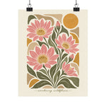 Bitterroot | Botanical Wildflower Art Print - Image 1