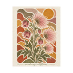 Prairie Smoke | Montana Wildflower Botanical Art Print - Image 2