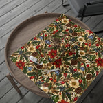 Vintage Botanical Holiday Wrapping Paper | Floral Pinecone Pattern - Image 8