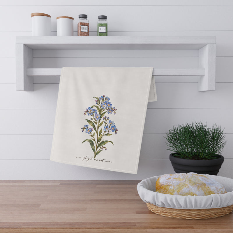 Forget Me Not Tea Towel T