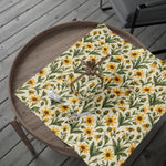 Yellow Arnica Wildflower Pattern Wrapping Papers | Floral Gift Wrap Roll - Image 5
