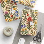 Vintage Wildflower Pattern Wrapping Paper | Floral Gift Wrap - Image 7