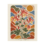 Wild Columbine | Montana Wildflower Botanical Art Print - Image 2