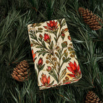 Vintage Indian Paintbrush Floral Pattern Wrapping Papers | Botanical Gift Wrap Roll - Image 6