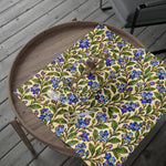 Small Blue Forget-Me-Not Floral Wrapping Paper | Vintage Botanical Pattern - Image 5