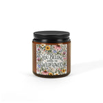 Scented Soy Candle (Multi-Size, Amber Jar) - Image 1