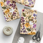 Montana Wildflower Meadow Wrapping Paper | Vintage Cottage Botanical Floral Pattern - Image 7