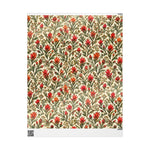 Vintage Indian Paintbrush Floral Pattern Wrapping Papers | Botanical Gift Wrap Roll - Image 2
