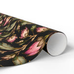 Small Montana Bitterroot Floral Wrapping Papers | Vintage Botanical Gift Wrap - Image 3