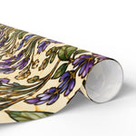 Lavender Vine Pattern Wrapping Paper | Floral Gift Wrap, Vintage Botanical - Image 6