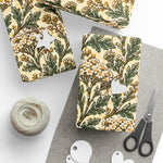 Yarrow Wildflower Wrapping Paper | Vintage Montana Botanical Pattern - Image 4