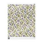 Bluebell Floral Wrapping Papers | Vintage Botanical Gift Wrap Roll - Image 2