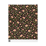 Small Montana Bitterroot Floral Wrapping Papers | Vintage Botanical Gift Wrap - Image 1