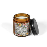 Scented Soy Candle (Multi-Size, Amber Jar) - Image 2