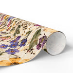 Montana Wildflower Meadow Wrapping Paper | Vintage Cottage Botanical Floral Pattern - Image 6