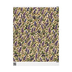 Lavender Vine Pattern Wrapping Paper | Floral Gift Wrap, Vintage Botanical - Image 1