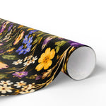 Montana Wildflower Meadow Wrapping Paper | Vintage Botanical Floral Pattern - Image 6