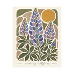 Lupine | Botanical Wildflower Art Print - Image 2