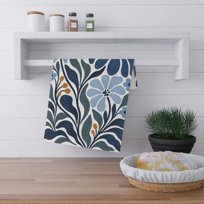 Blue Wildflower T toea Towels