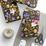 Montana Wildflower Meadow Wrapping Paper | Vintage Botanical Floral Pattern - Image 4