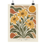 Arnica | Botanical Wildflower Art Print - Image 1