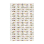 Colorful Montana Wildflower Tea Towel - Image 2
