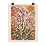 Shooting Star | Botanical Wildflower Art Print - Image 1