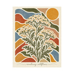 Yarrow | Botanical Wildflower Art Print - Image 2