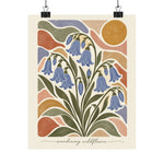 Bluebells | Vintage Botanical Wildflower Art Print - Image 1