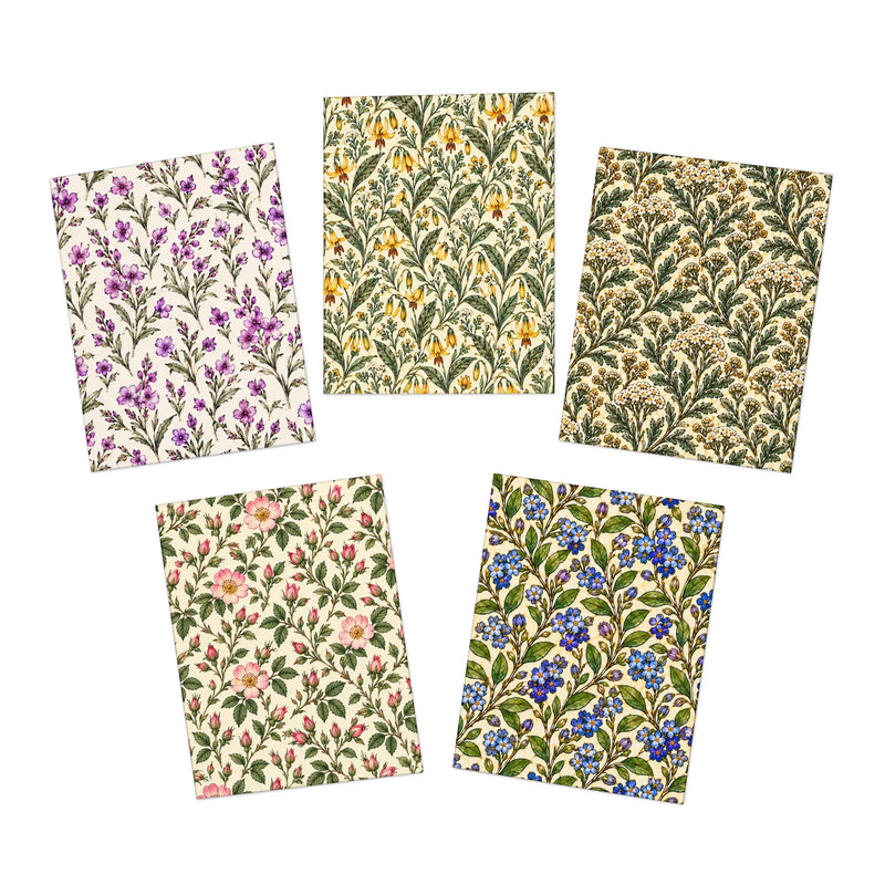 Multi-Design Greeting Cards (5-Pack)