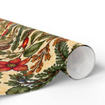 Montana Wildflower Holiday Wrapping Paper | Vintage Botanical Holiday Pattern - Image 6