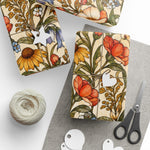 Vintage Wildflower Pattern Wrapping Paper | Floral Gift Wrap Roll - Image 7