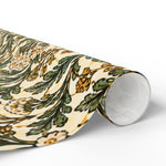 Yarrow Floral Wrapping Papers | Vintage Botanical Gift Wrap Roll - Image 6