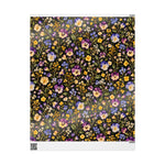 Montana Wildflower Meadow Wrapping Paper | Vintage Botanical Floral Pattern - Image 2