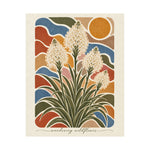 Beargrass | Montana Wildflower Botanical Art Print - Image 2
