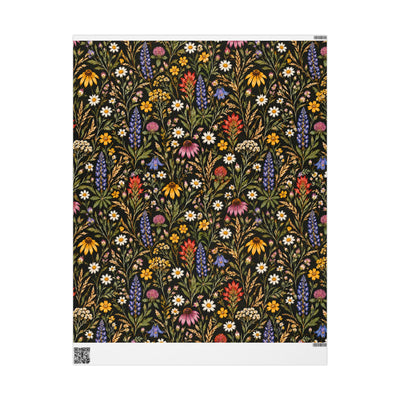 Wildflower Meadow Wrapping Paper | Floral Gift Wrap Roll