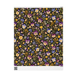 Montana Wildflower Meadow Wrapping Paper | Vintage Botanical Floral Pattern - Image 1