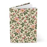 Floral Rose Vine Hardcover Journal — Lined Matte Notebook for Notes & Gift - Image 3