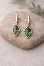 Gem Drop Earrings - Image 2