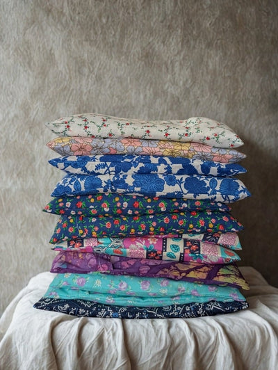 Lavender Flax Eye Pillow | Handmade Aromatherapy Meditation & Sleep Mask with Washable Cover